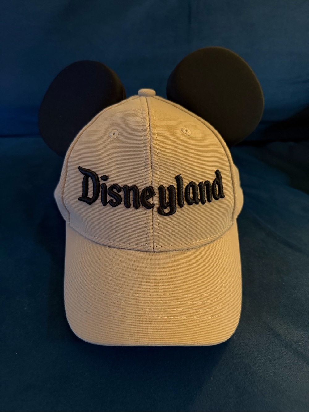 Disneyland Beige Mickey Ear Baseball Cap